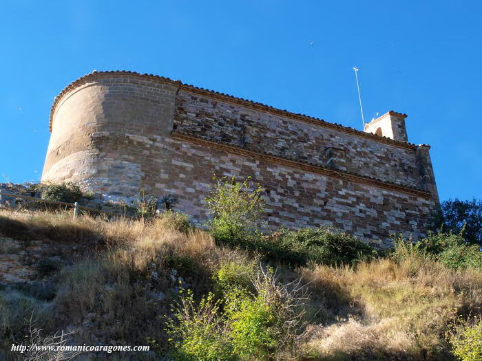 VISTA NORTE DEL TEMPLO